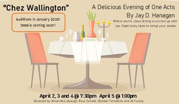 Announcing "Chez Wallington," ETC's 2020 Evening of One Acts!